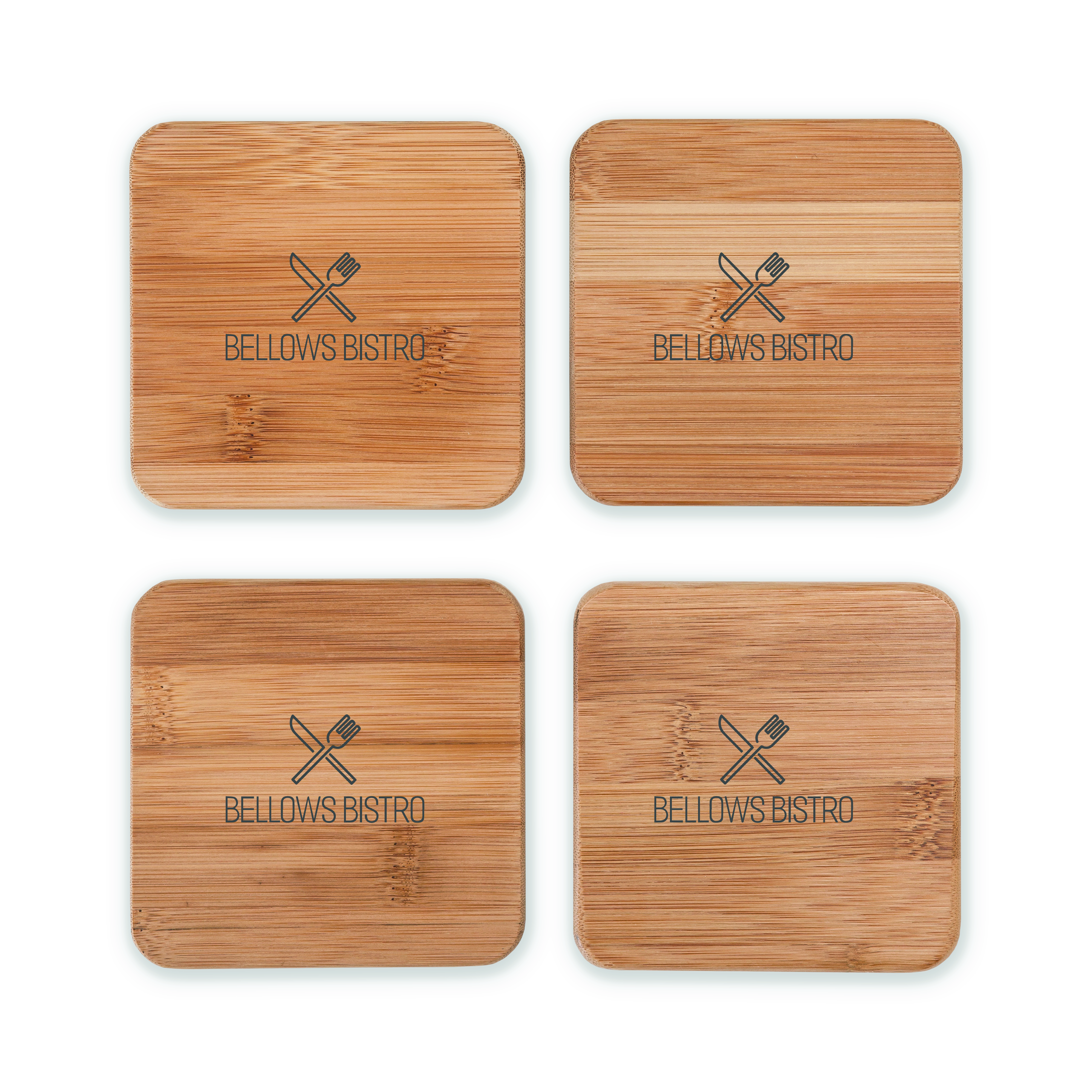 True® Stack: Bamboo Coaster 1