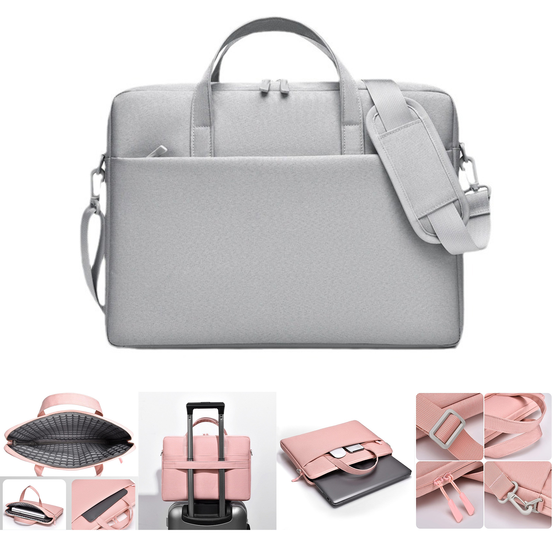 15.6 Inch Laptop Case Waterproof Handle Laptop Bag 2