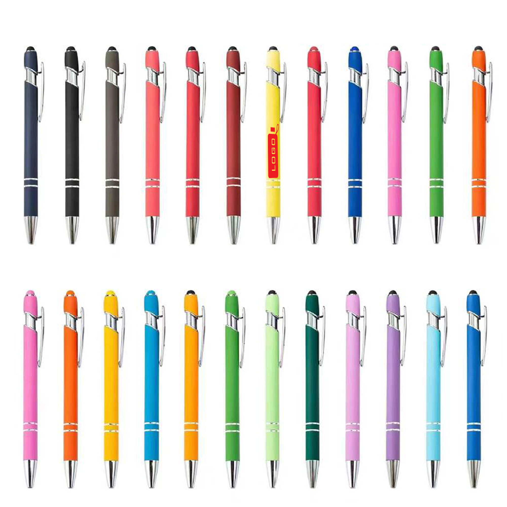 Aluminum Rod Plastic Ballpoint Gift Pen 3