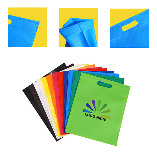 MOQ50 Promotional Nonwoven Heat Seal Reusable Tote Bag 1