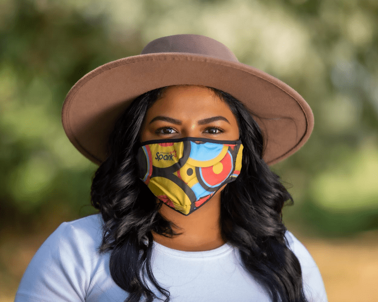 IMPORT Titan 3-Ply Dye-Sub Adult Face Mask w/ Adjustable Elastic Straps 6