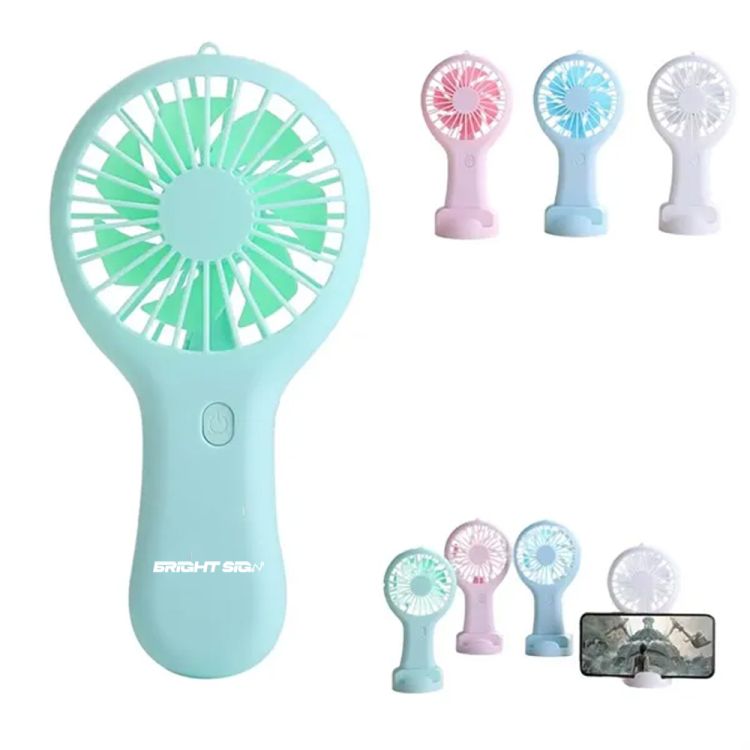 USB-Powered 3-Speed Pocket Desk & Handheld Fan 2
