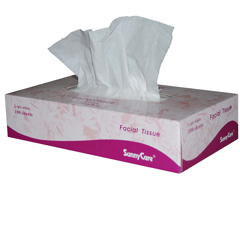 Custom Full Color Imprint Cheap Paper Tissue Box with Napkin 3