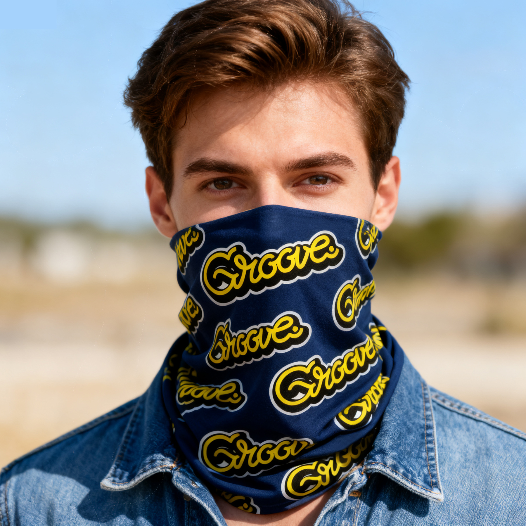 Sublimated Reusable Neck Gaiter (Machine Washable) 4