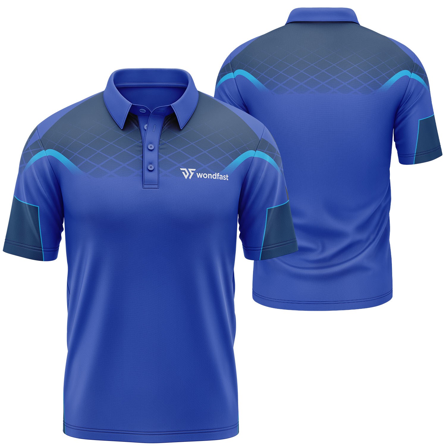 Rock'it 3-Day Unisex 160 GSM lightweight Brushed Milk Silk Sublimation Short Sleeve Polo shirt 4
