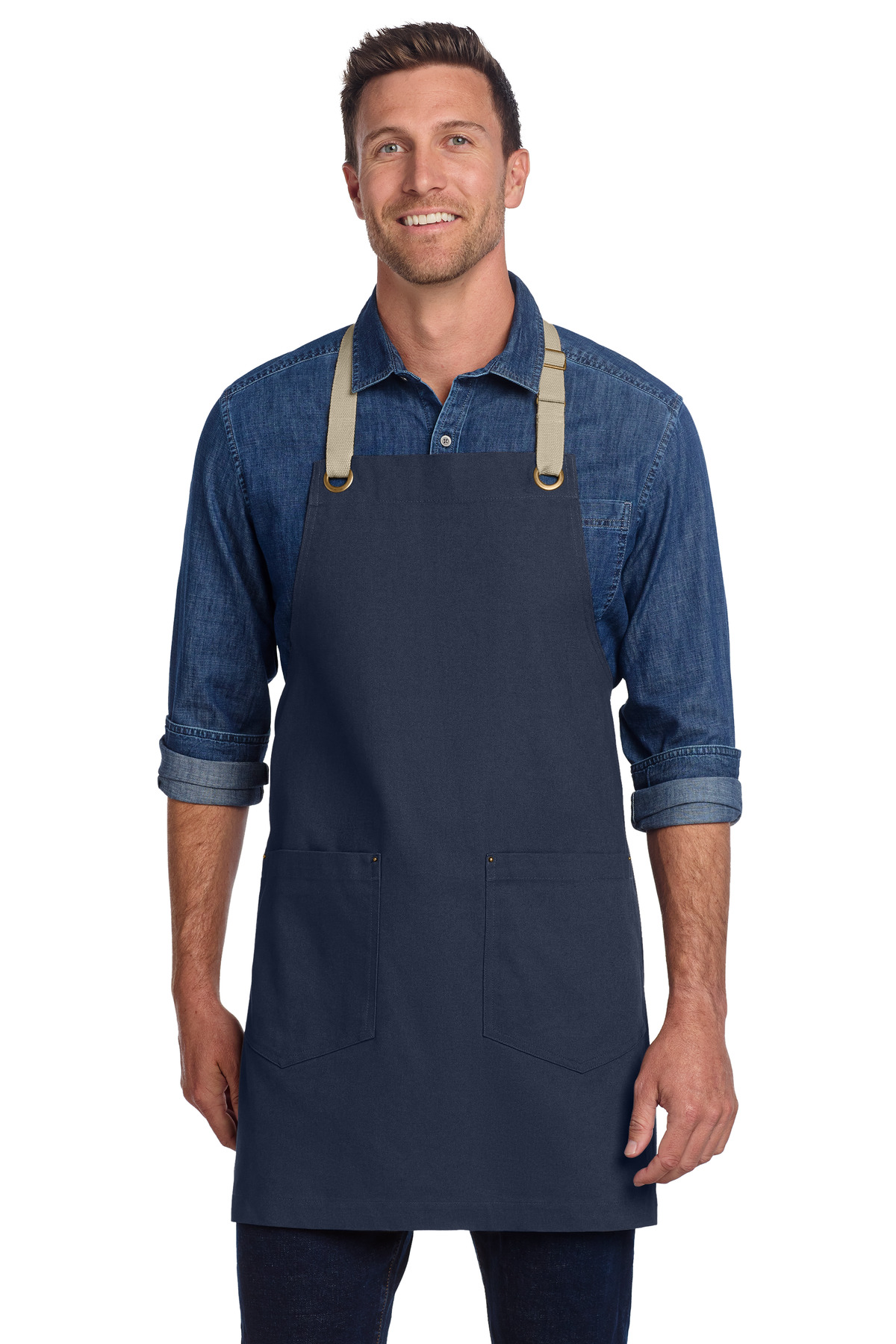 Port Authority Canvas Full-Length Two-Pocket Apron A815 29