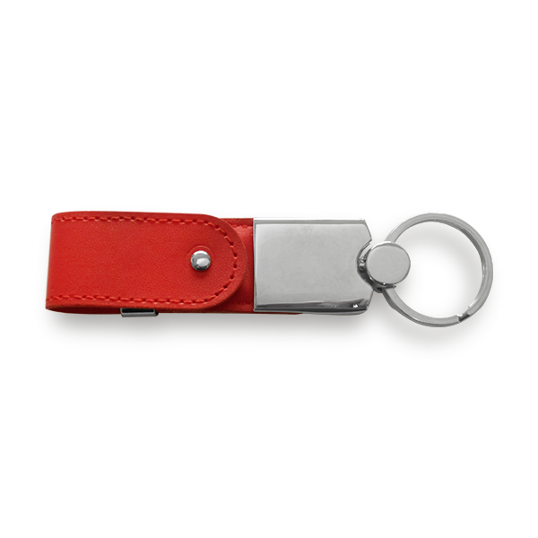 Joliet Leather Swivel USB Key Chain 2