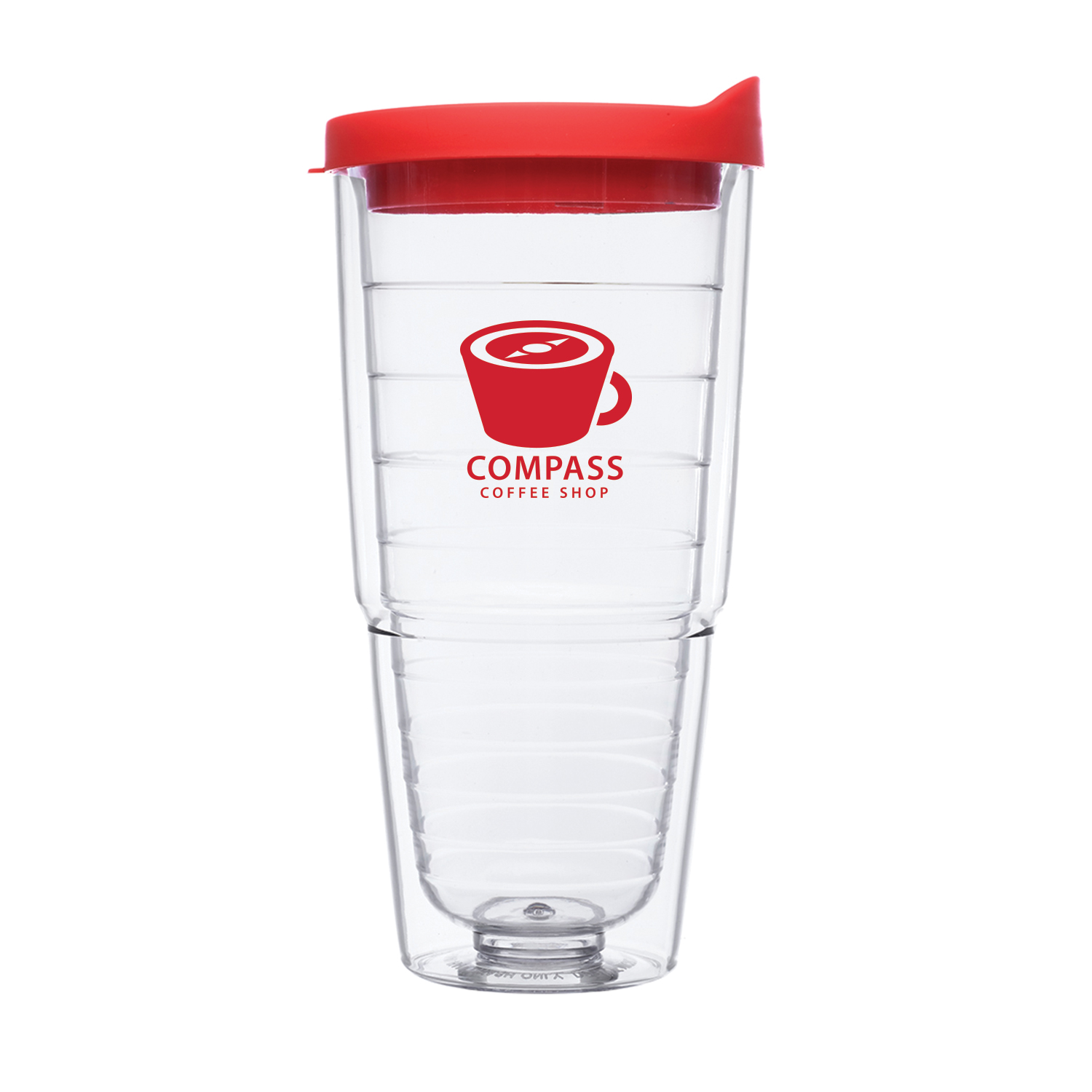 24 oz. Comet Double-Wall Acrylic Tumbler (1 Color Imprint) 2