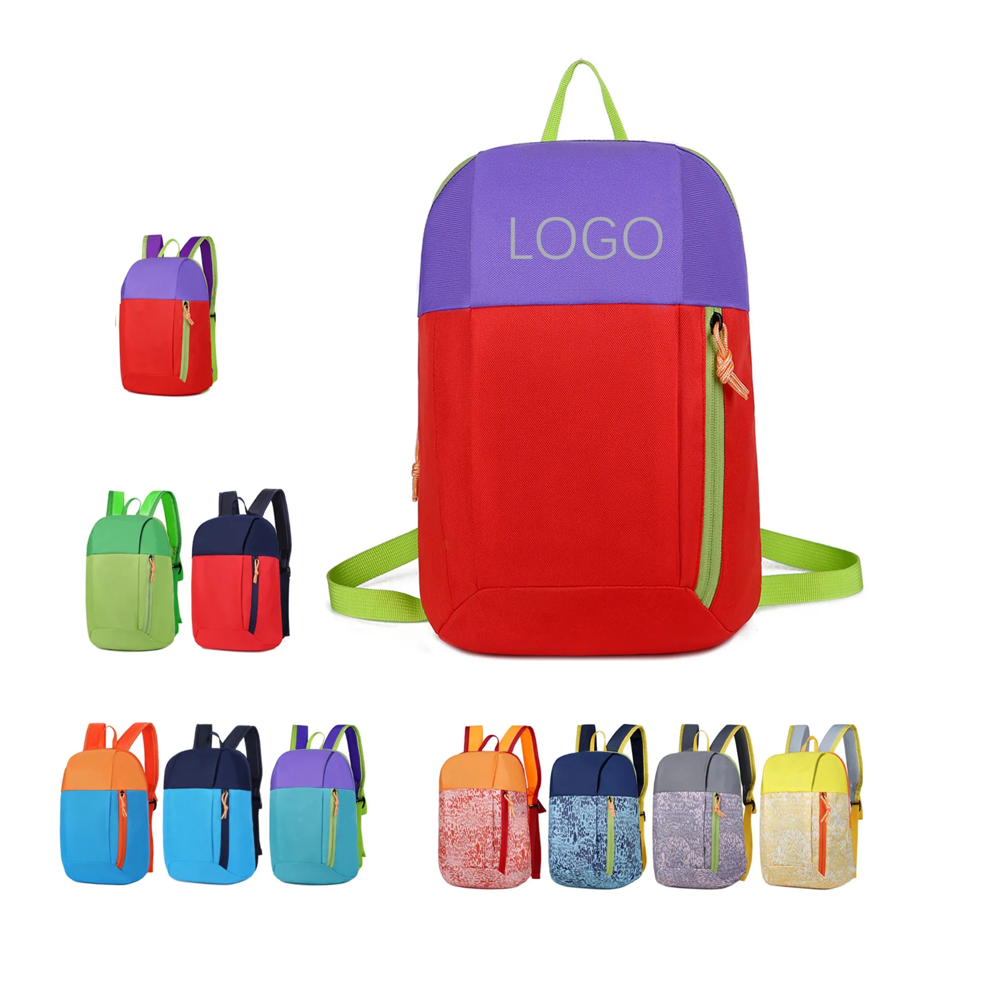 7" Colorful Backpack For Kids 1
