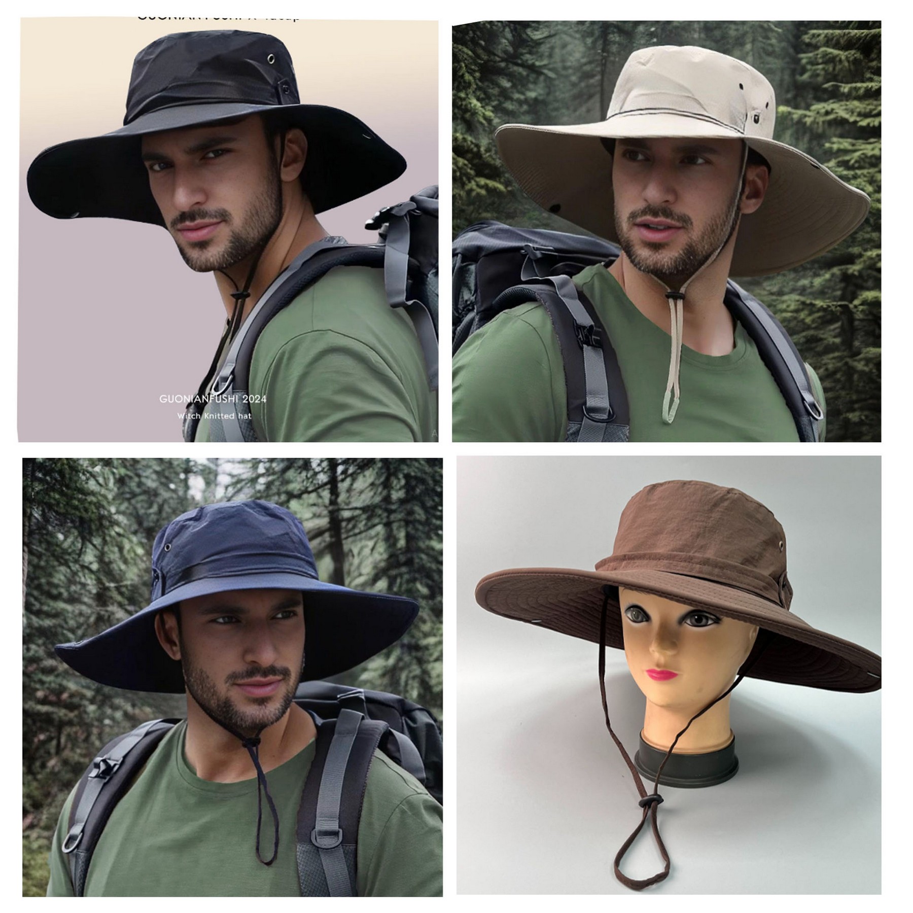 Safari Hat / Foldable Boonie Cap 3