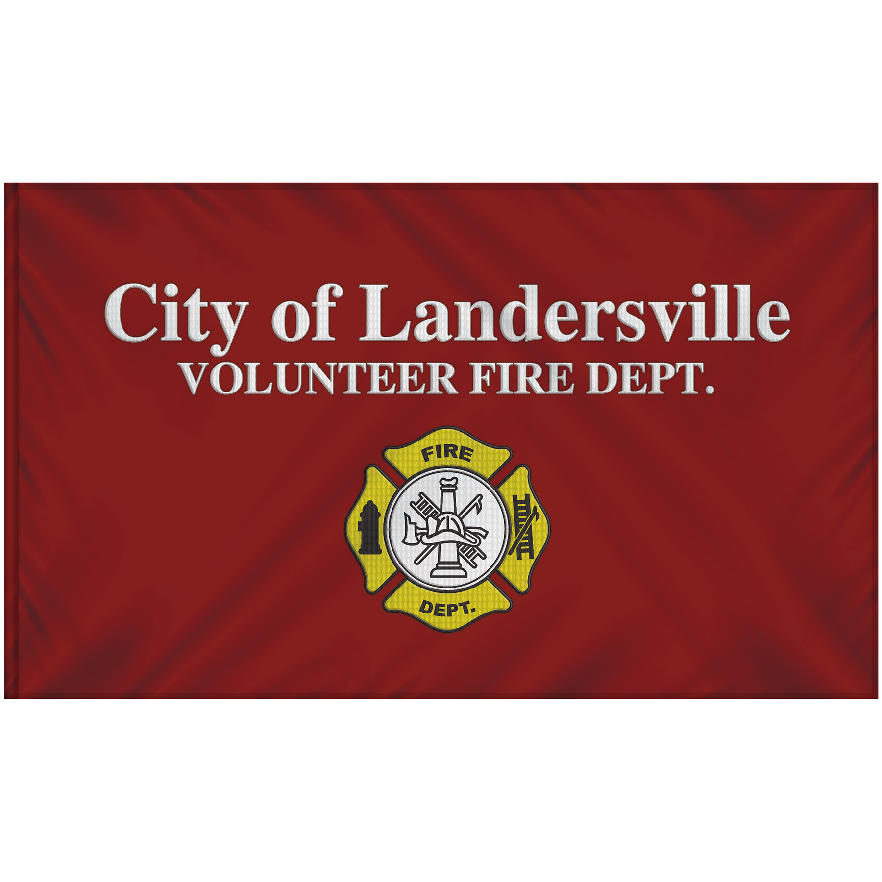 6' x 10' Double Sided Embroidered Flag with Pole Sleeve 5