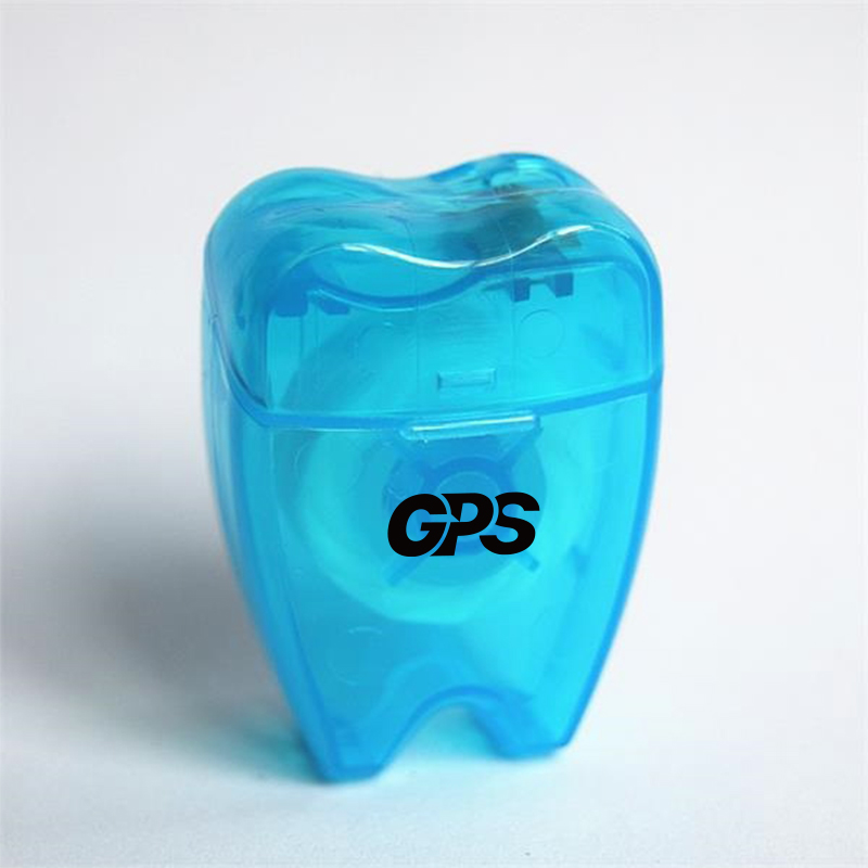 15 Meter Tooth Shaped Dental Floss With Keychain 3