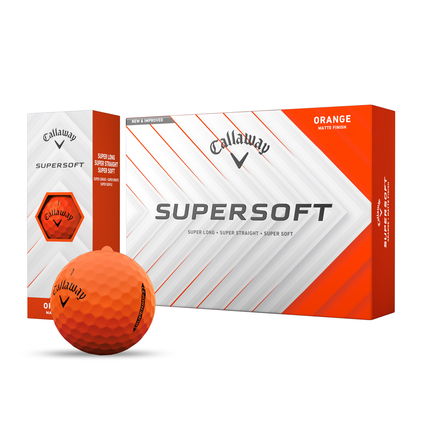Callaway Super Soft Orange Golf Balls