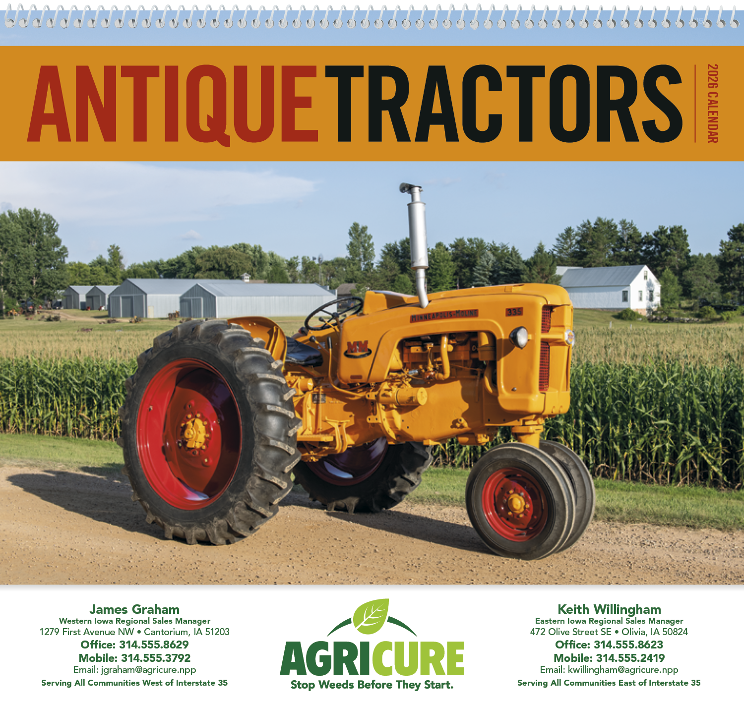 Triumph® Calendars Antique Tractors Calendar 63