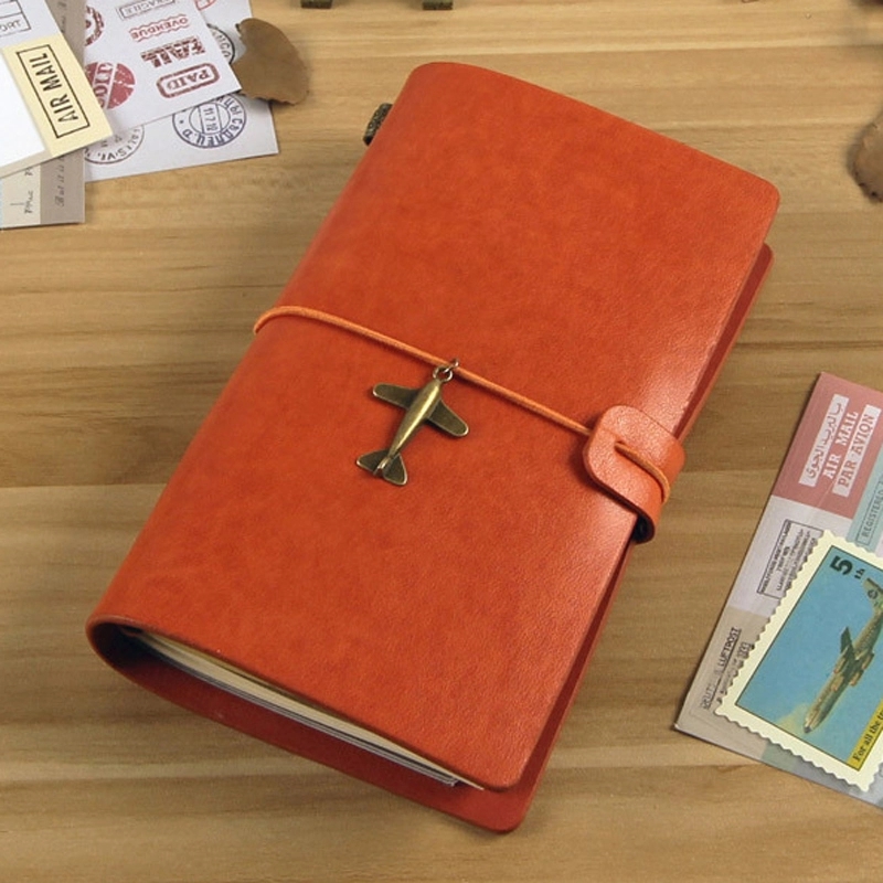 PU Leather A6 Business Travel Journal Pocket Notebook 7