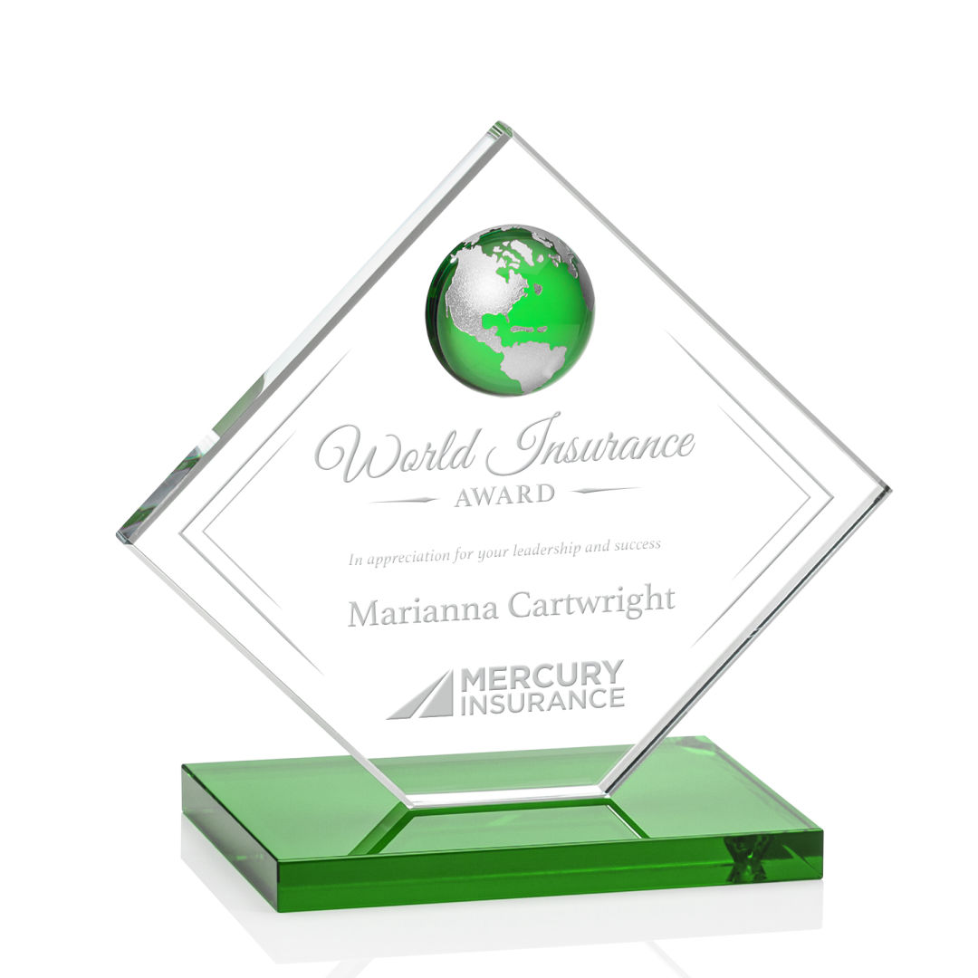 Ferrand Globe Award - Green/Silver 1