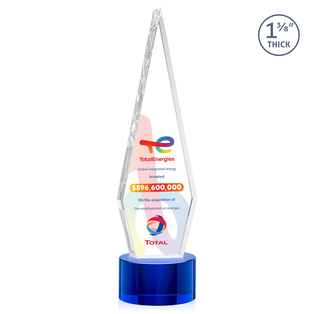 Springfield VividPrint™ Award on Marvel Base - Blue 5