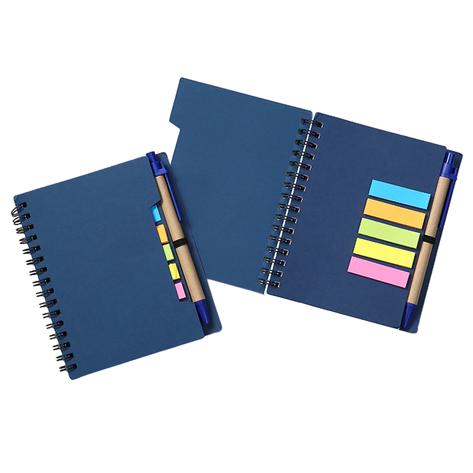 Kraft Paper Combination Memo Pad With Pen 1
