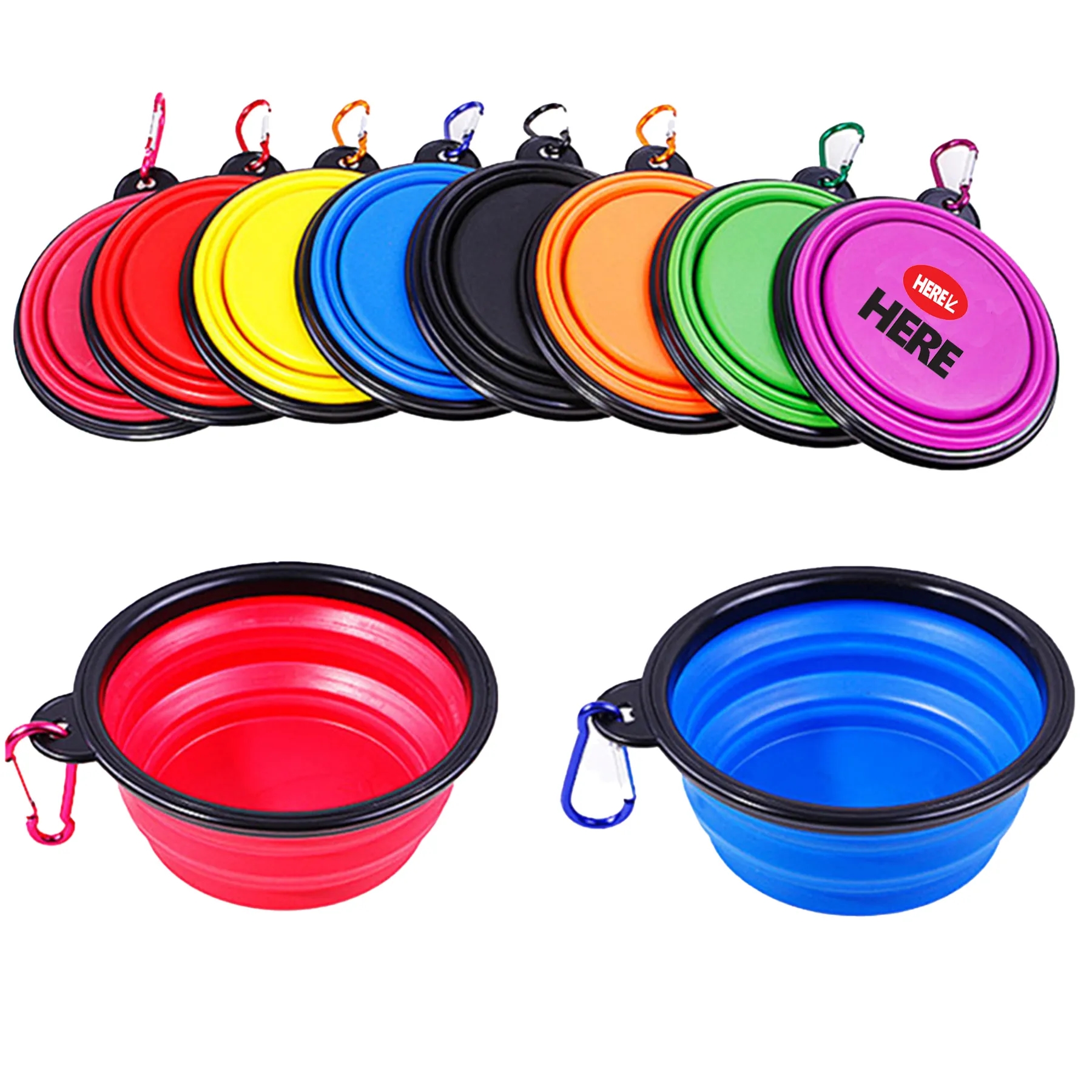 Silicone Foldable Dog Bowl 2