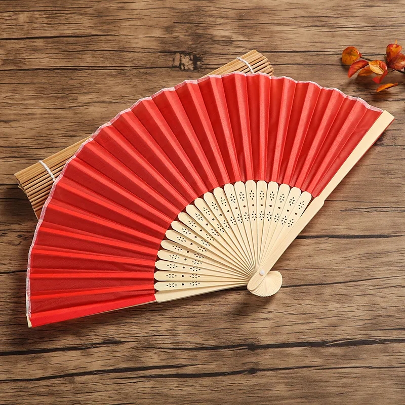 Folding Bamboo Paper Handheld Fan 2