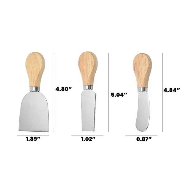 Stainless Steel Cheese Knife with Sharp Blade 15