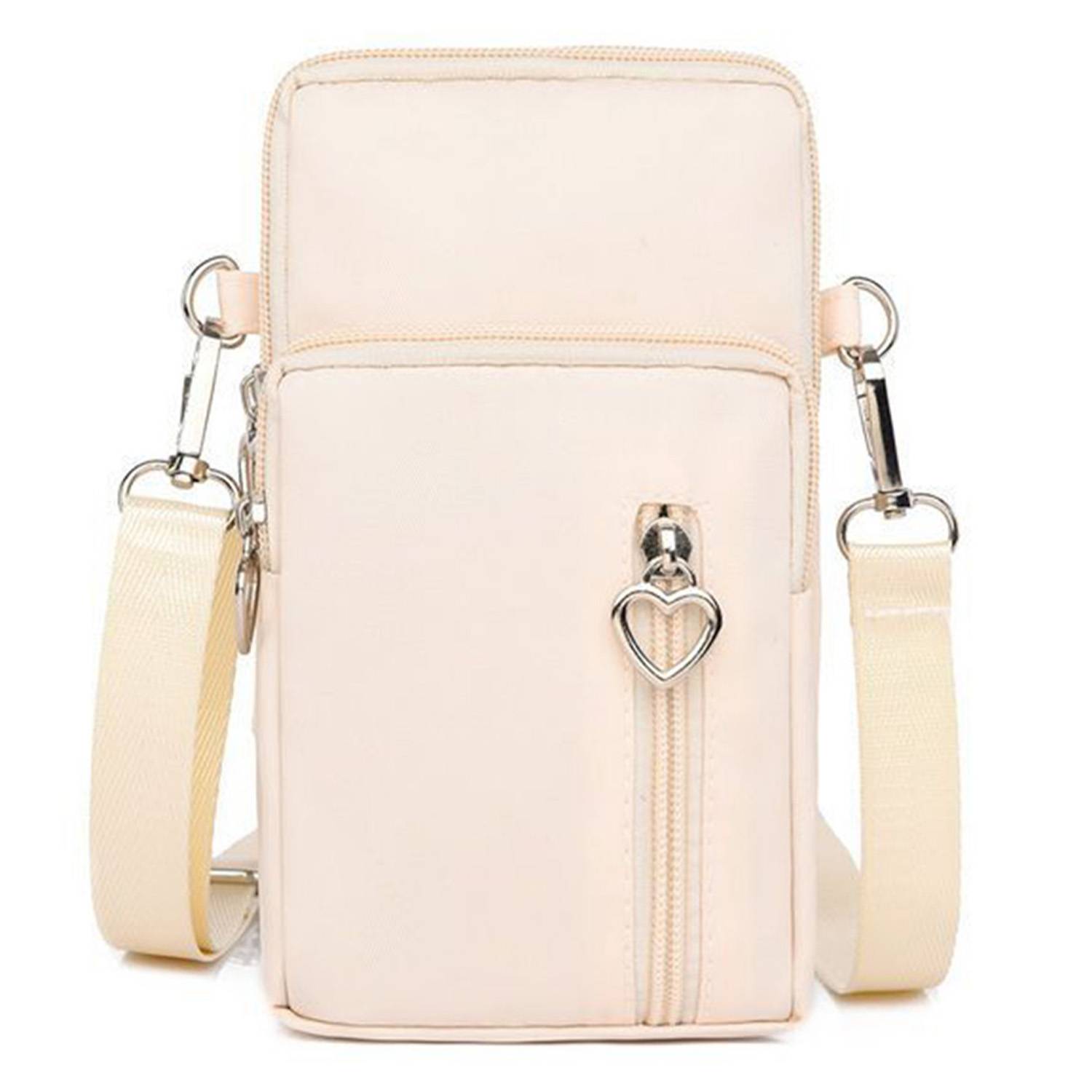 Mini Nylon Crossbody Phone Bag w/ Earbud Port 11