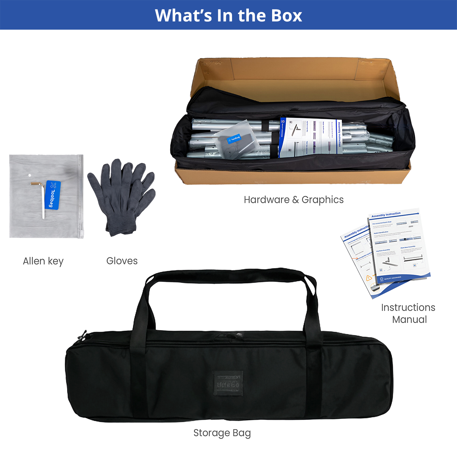1.6' x 1.6' 3D Cube Displays Package (Graphic & Hardware Combo) 7