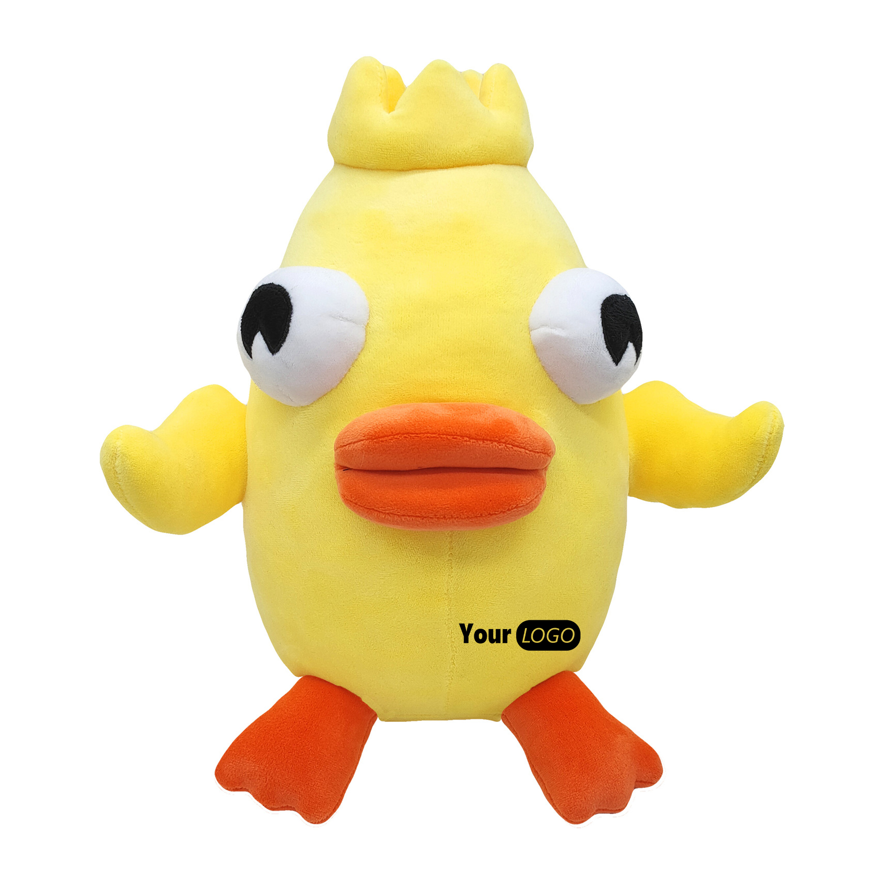 Cotton Little yellow duck plush doll children's toy 2