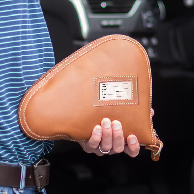 Patron - Leather Pistol Case 5