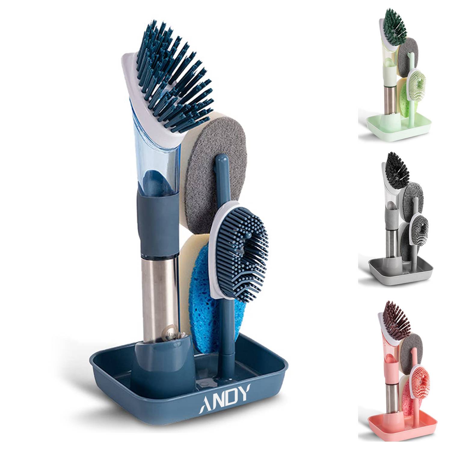Kitchen Dish Cleaning Brush 8