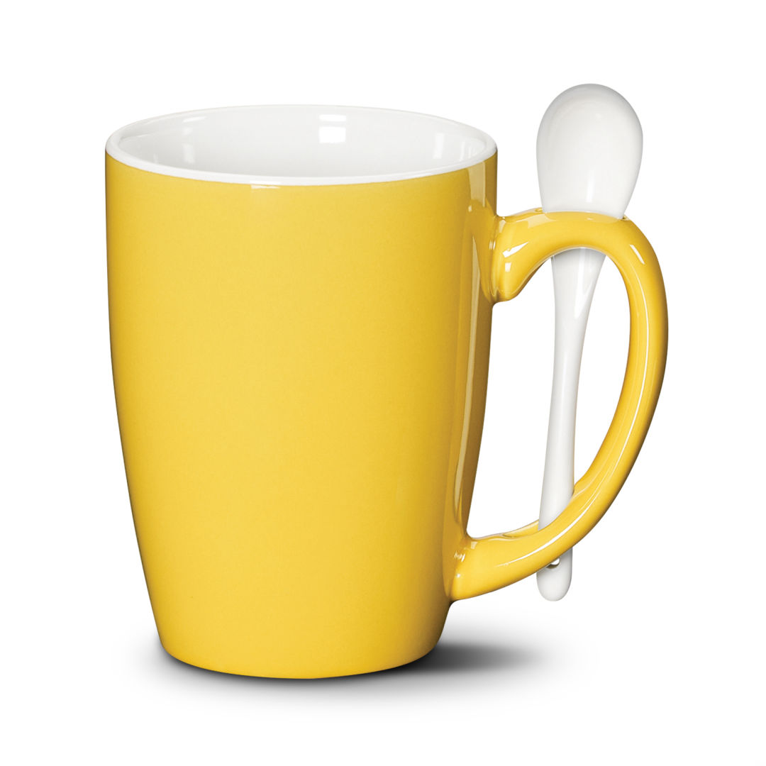 Winfield Mug & Spoon 15oz - Imprinted 14