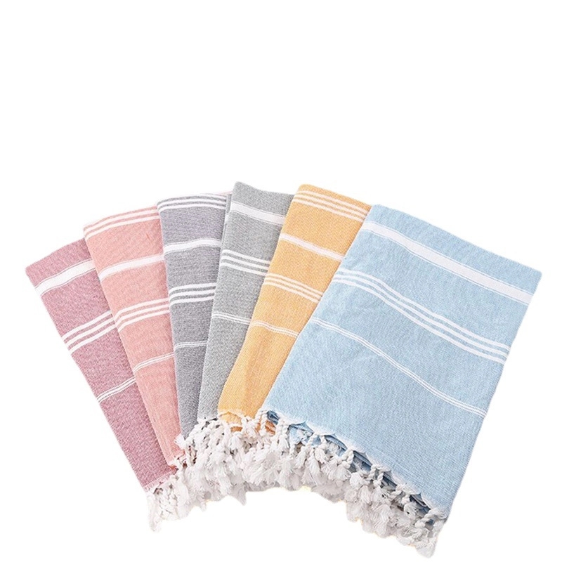 Turkish Beach Towel w/ fringes 2