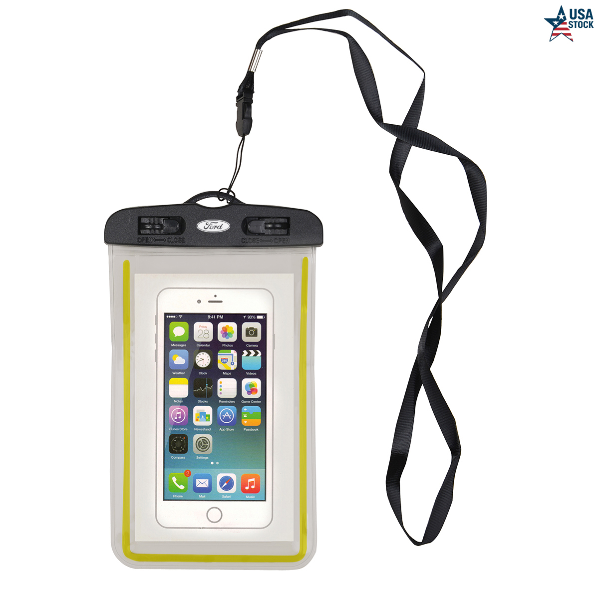 ClearView LoopMate Waterproof Phone Pouch with Lanyard 2