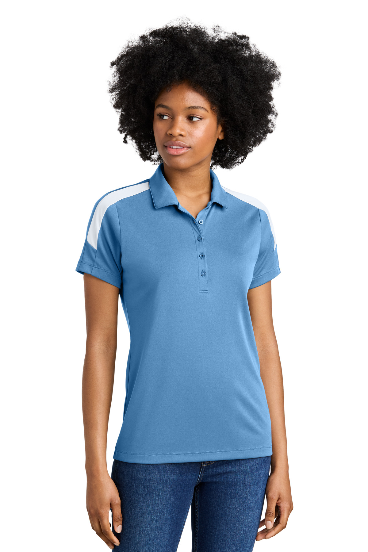 Sport-Tek Women's Competitor United Polo LST104 52