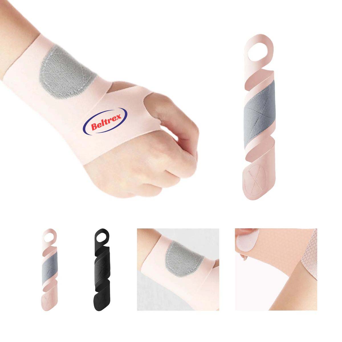 Lightweight Nylon Spandex Wrist Wrap for Training 1