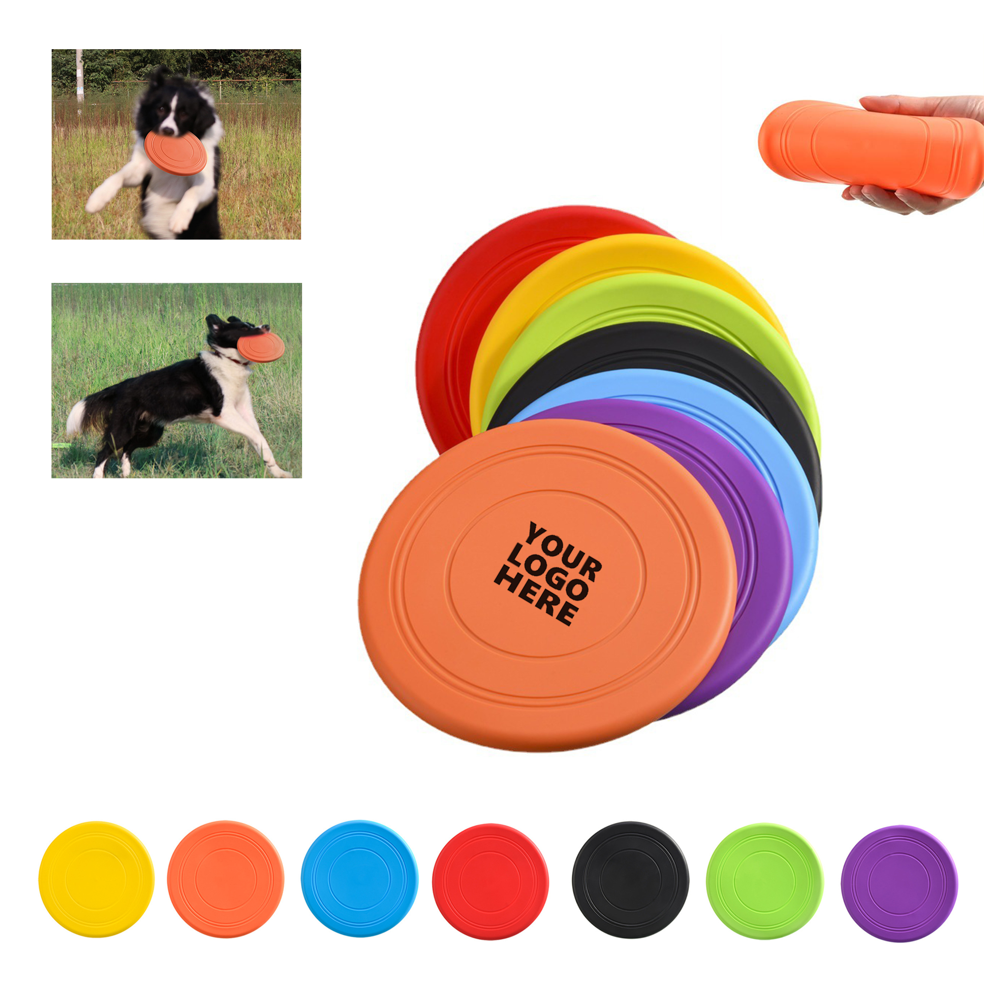 Customizable Dogs Training Interactive Flying Disk 2