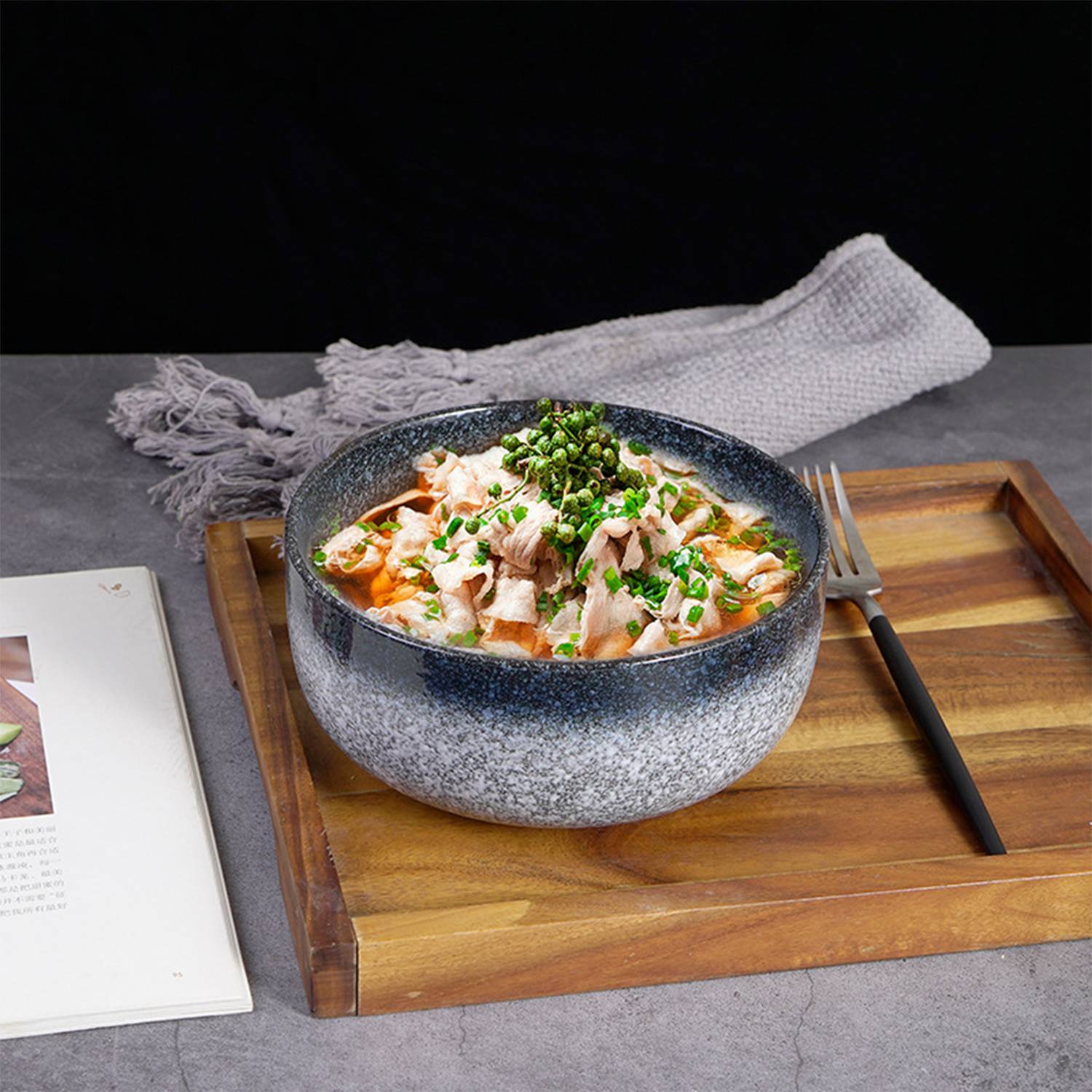 Ceramic Vintage Soup Bowl 7