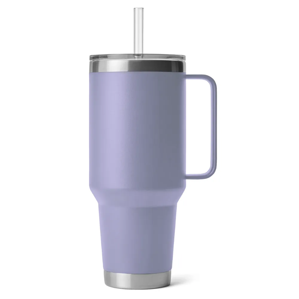 42oz. Insulated Tumbler with Handle and Straw 13