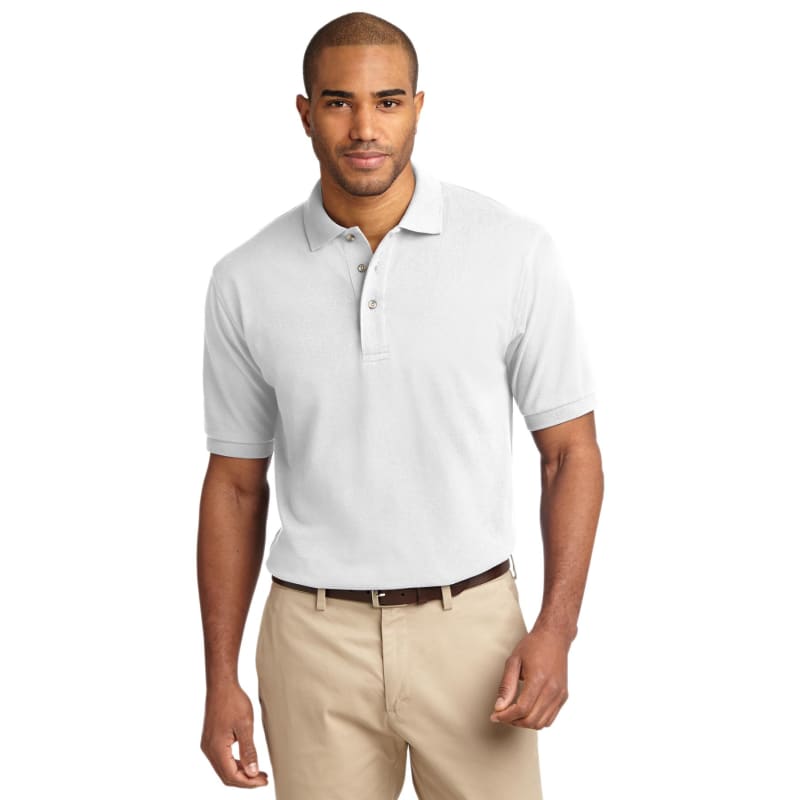 Port Authority Heavyweight Cotton Pique Polo. 33