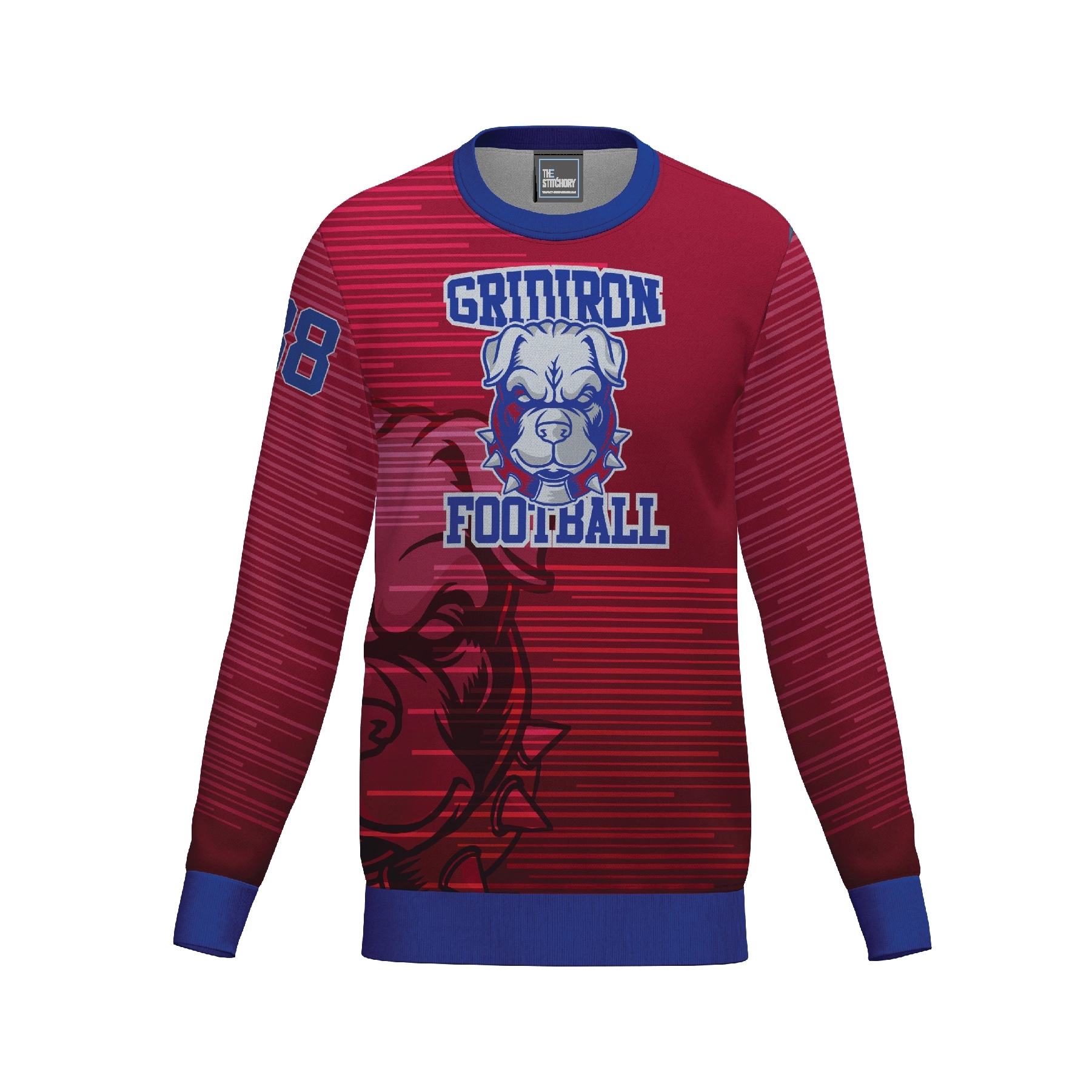 Sublimated Crew Neck Sweater 2