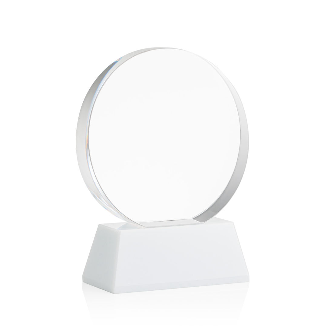 Glenwood Vividprint™ Award on Base - White 3