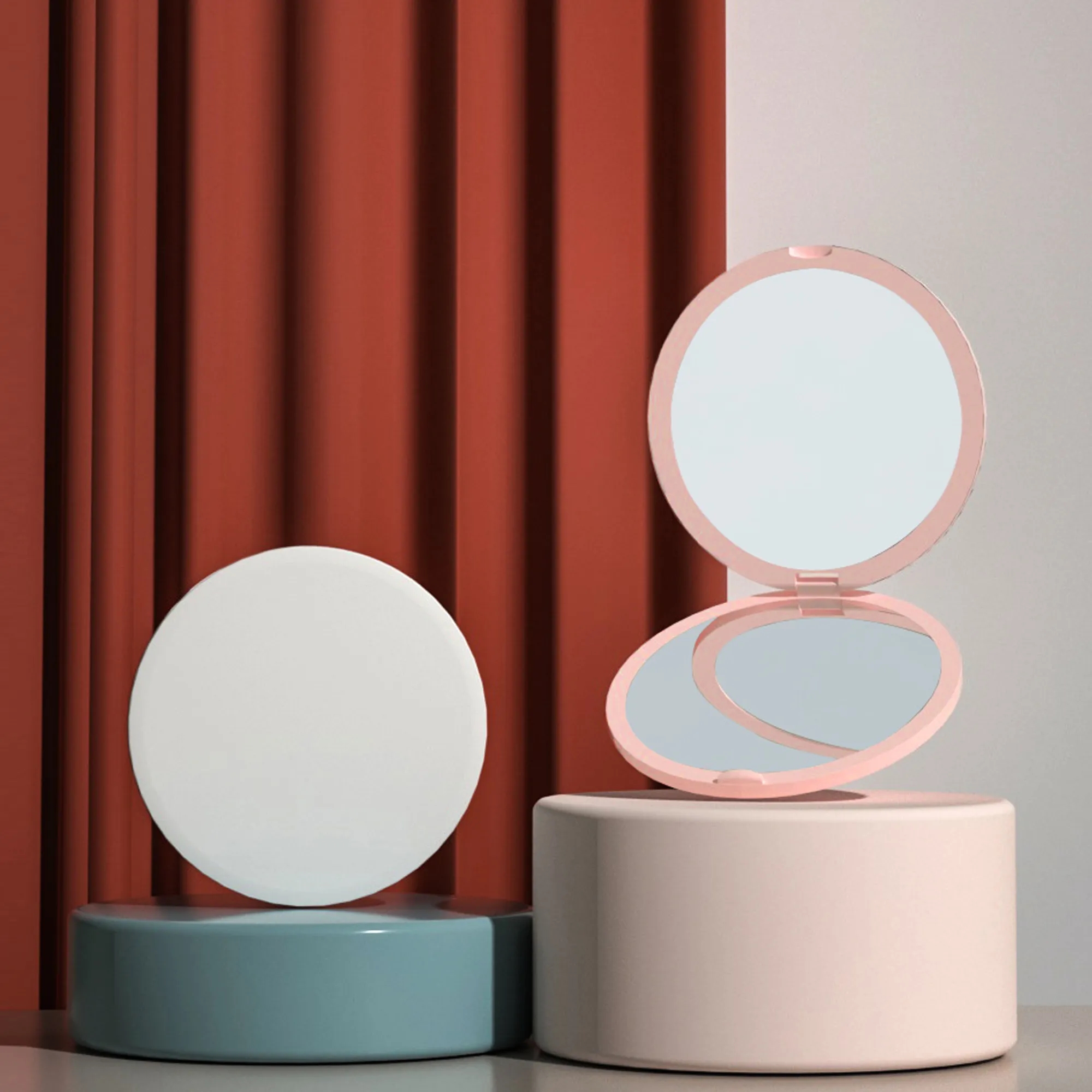 Compact Travel Friendly Vanity Mirror 1