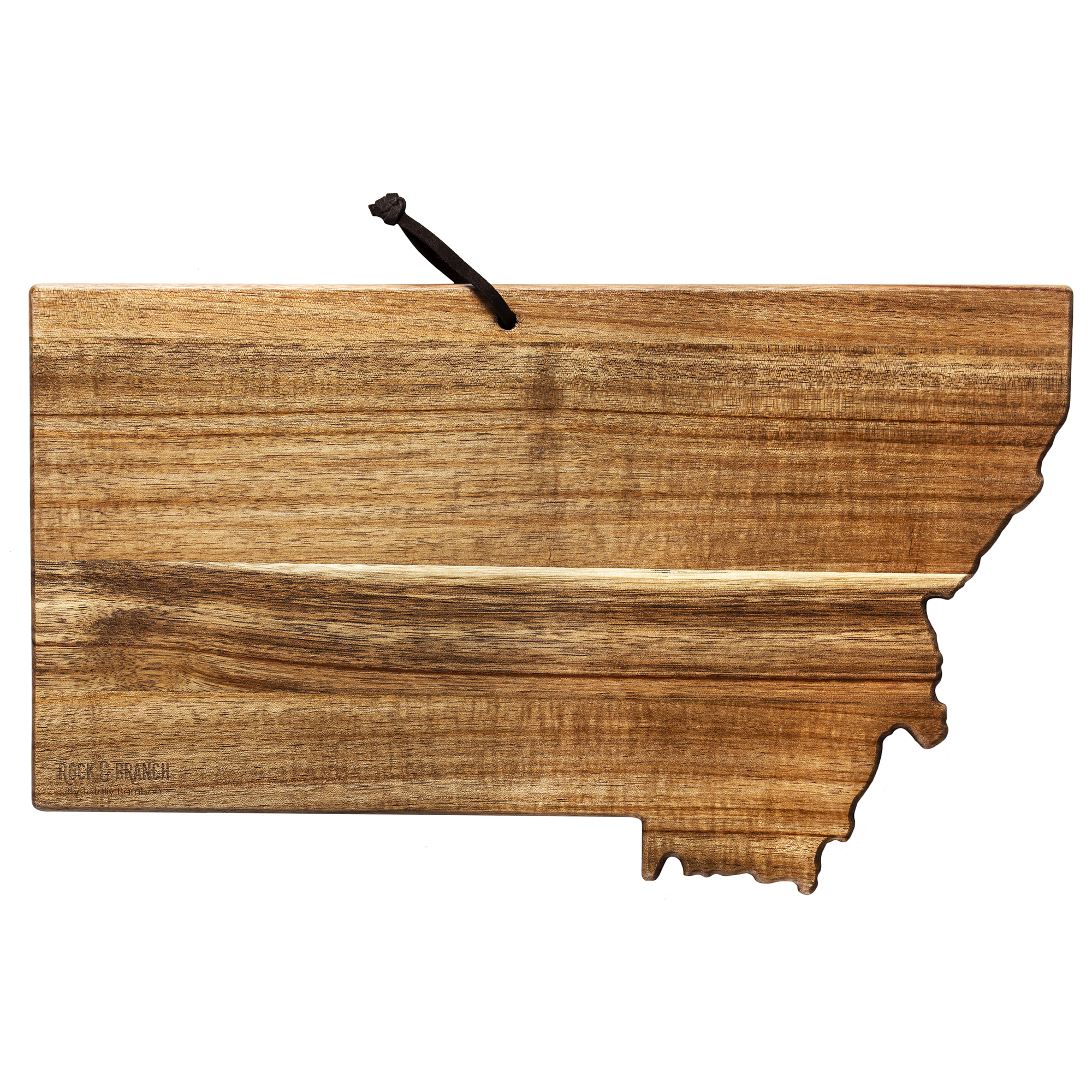 Rock & Branch® Origins Series Montana State Shaped Cutting and Serving Board 5