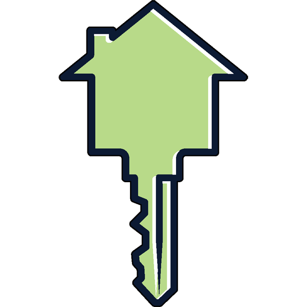 Stock Shape 1/4" Acrylic Magnet -USA Made