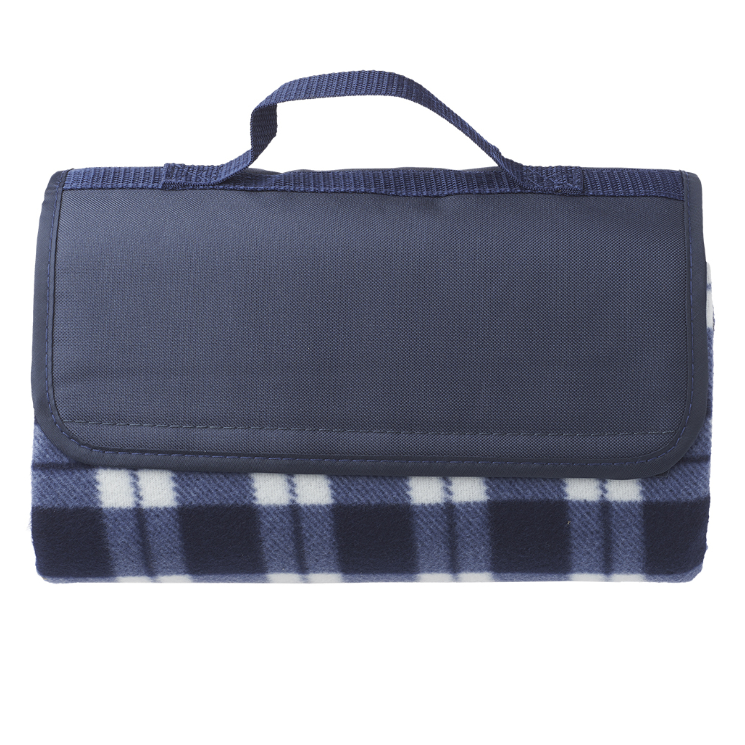 Checkered Roll-Up Picnic Blanket 7