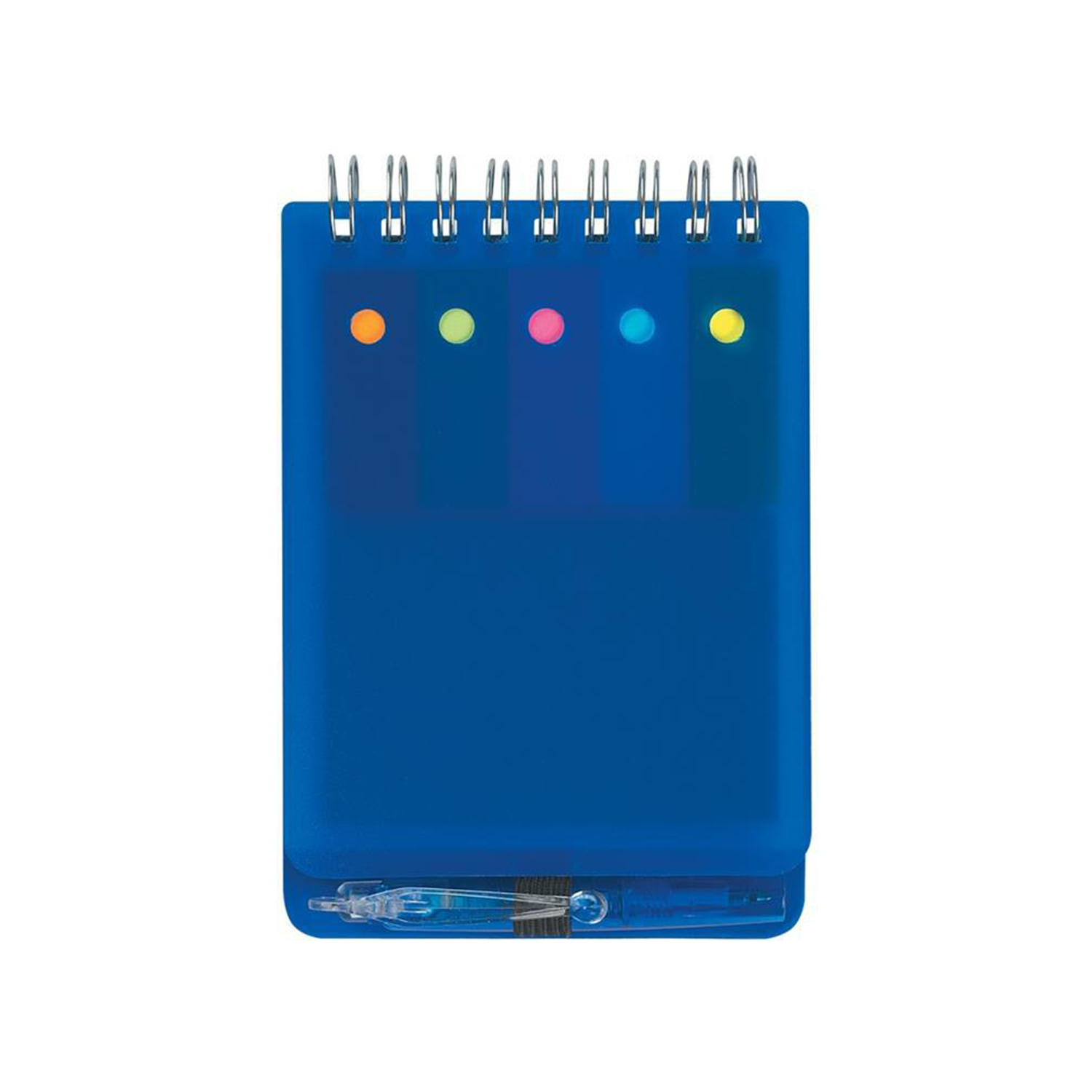 Spiral Jotter With Sticky Notes, Flags & Pen 4