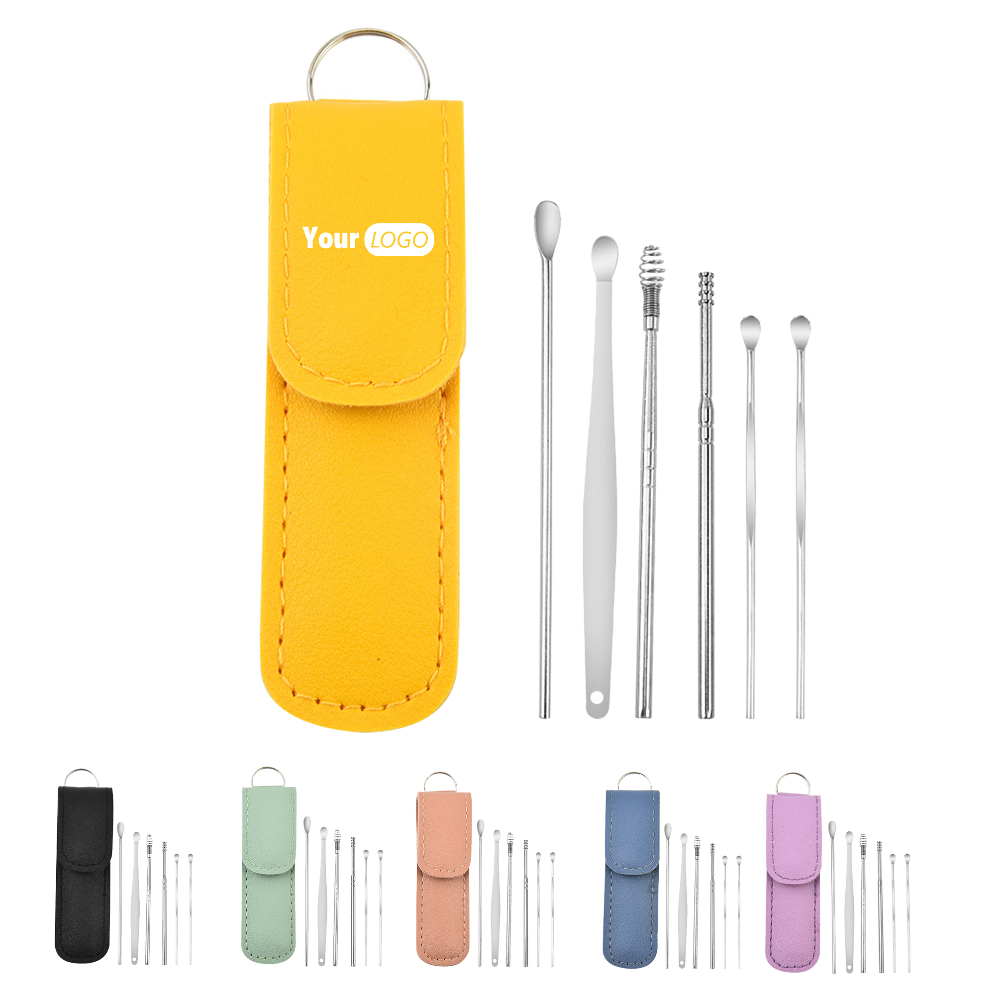 Portable Ear Pick Tool Set 4