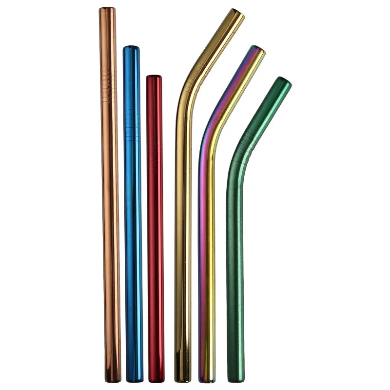 Stainless Steel Straws Straight and Bent Tubes 3
