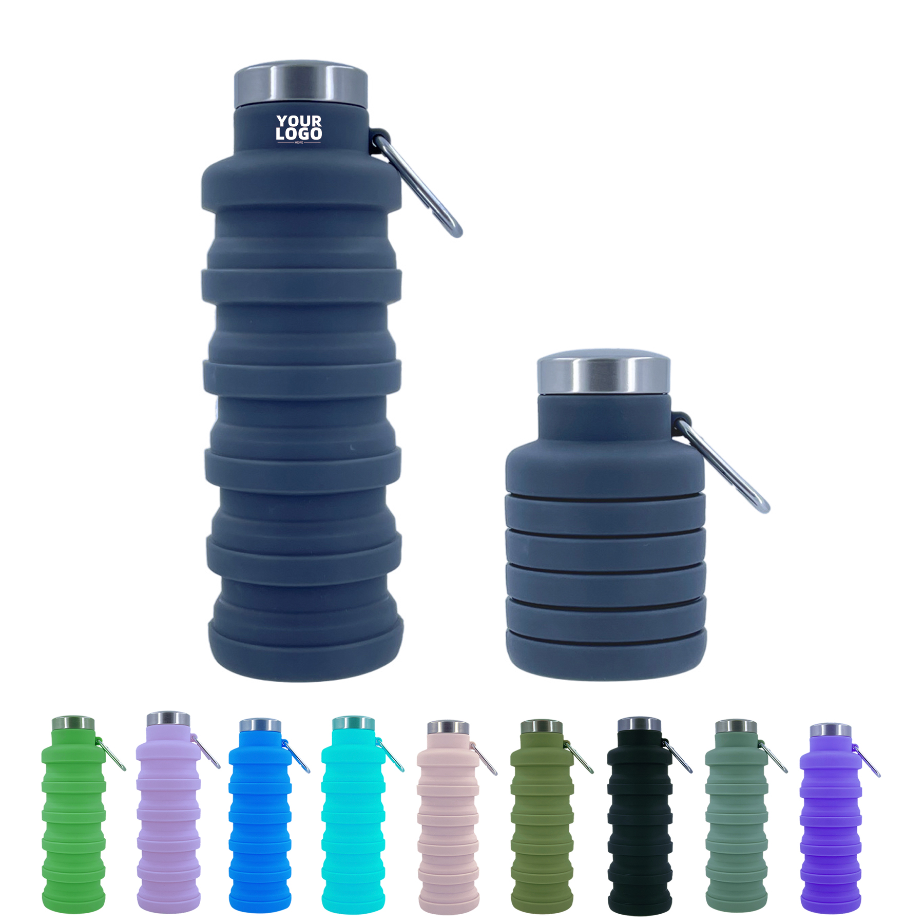 18 OZ Collapsible Water Bottle 2