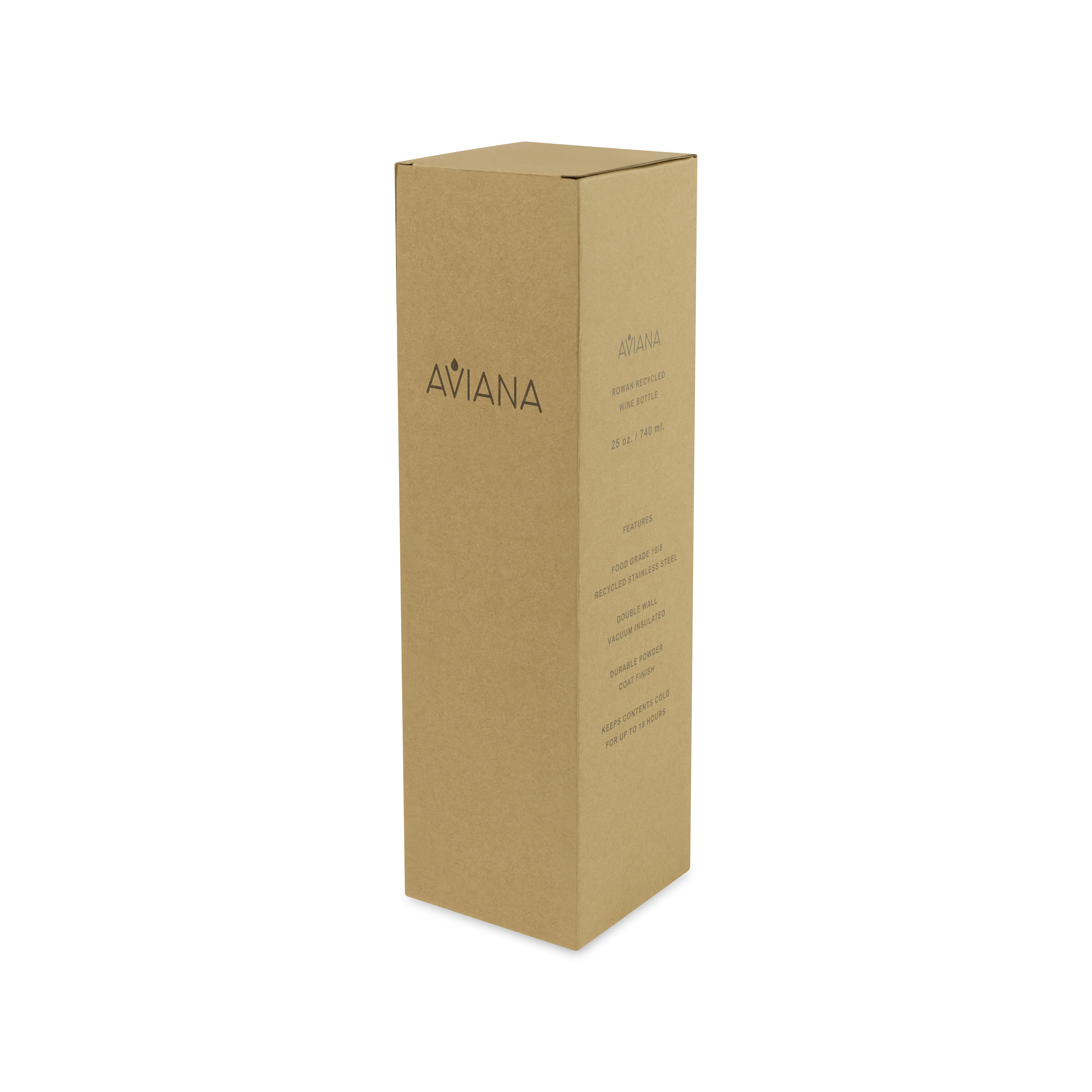 Aviana™ Rowan Recycled Stainless Steel Water Bottle - 25 Oz. 21